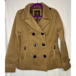 Y2K Dollhouse Camel Peacoat Size M